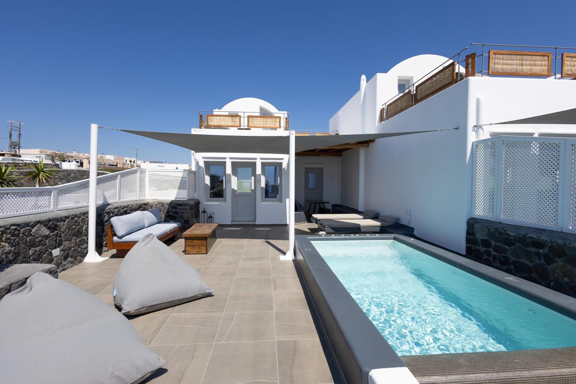 Soil Of Sun Luxury Villas Megalochori  Eksteriør billede